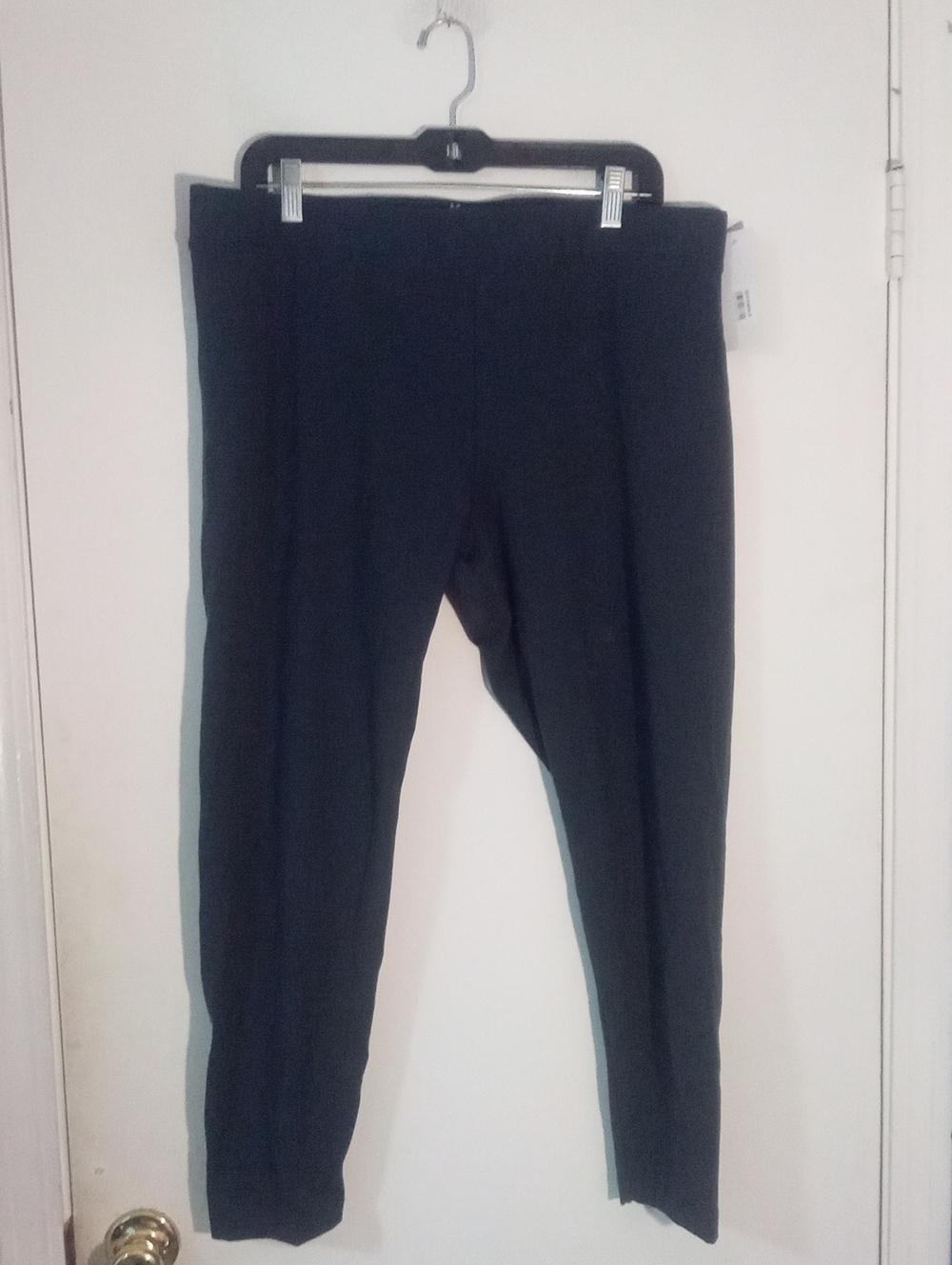 * Norlon Casual Black Pant Sz 18 Plus NWT New Stretch